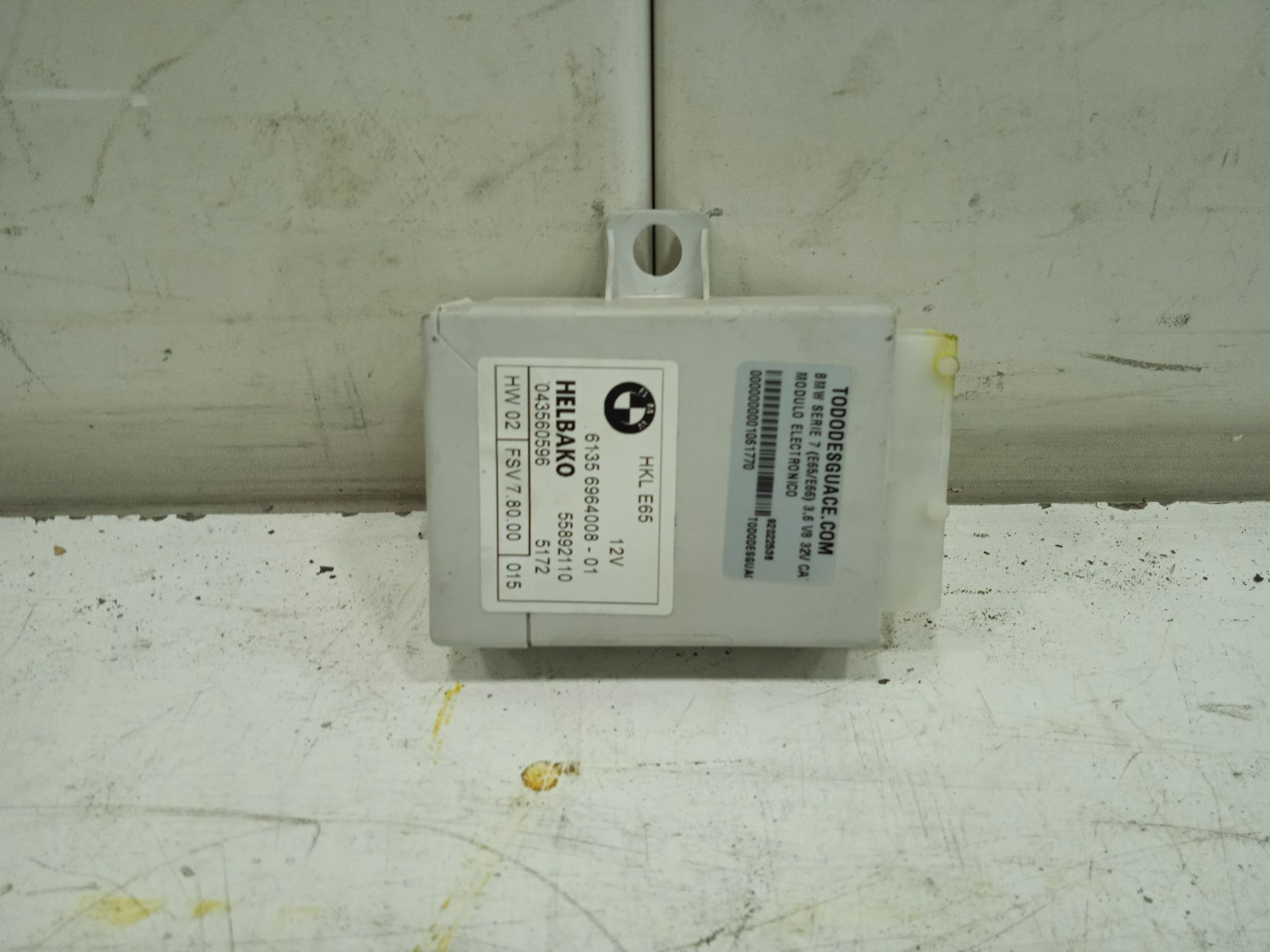 MODULO ELECTRONICO BMW SERIE 7 (E65/E66) 3.6 V8 32V CAT