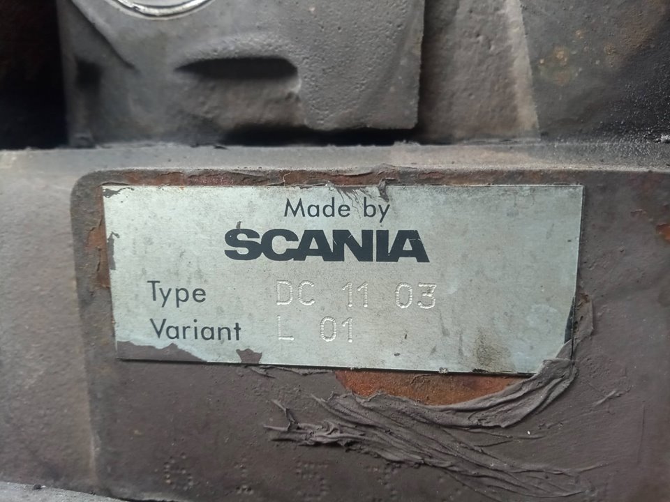MOTOR COMPLETO SCANIA SERIE 4 (P/R 114 G) FSA   340 (4X2)  E2/E3 Largo CP 19 B
