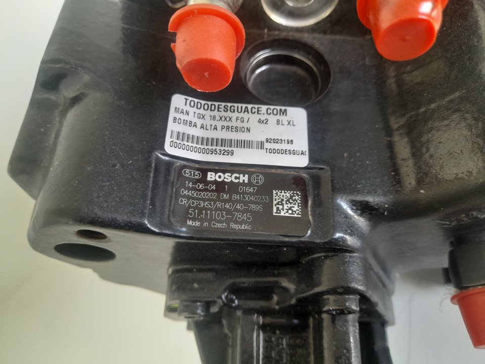 BOMBA ALTA PRESION MAN TGX 18.XXX FG /   4x2   BL XL