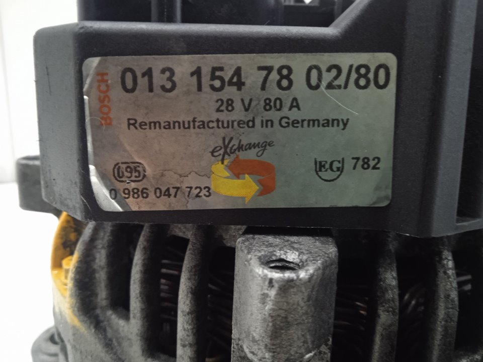 ALTERNADOR MERCEDES ATEGO 4 CYL. 4X2 2005 -> *   |   0.04 - 0.13