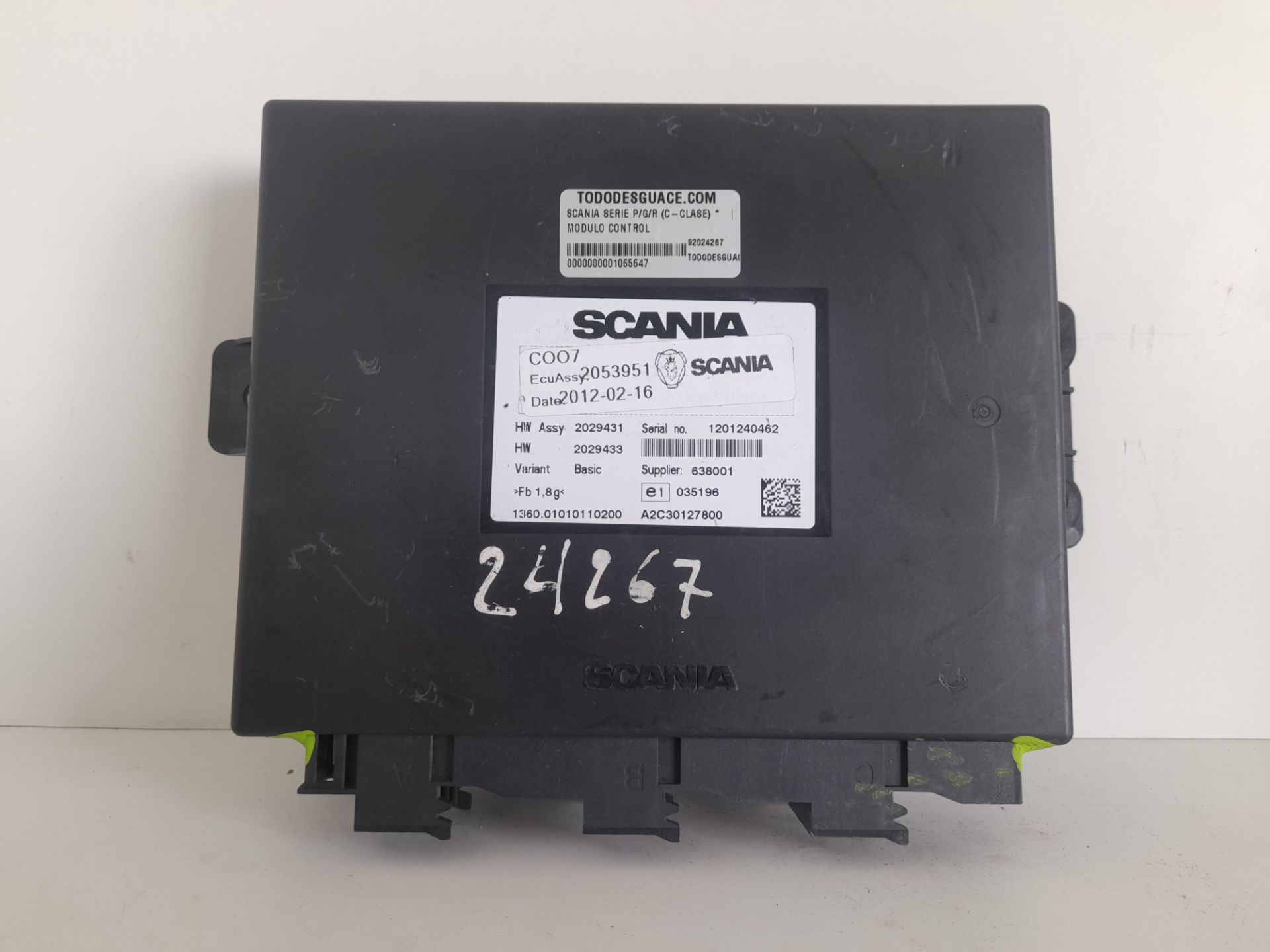 MODULO CONTROL SCANIA SERIE P/G/R (C-CLASE) *