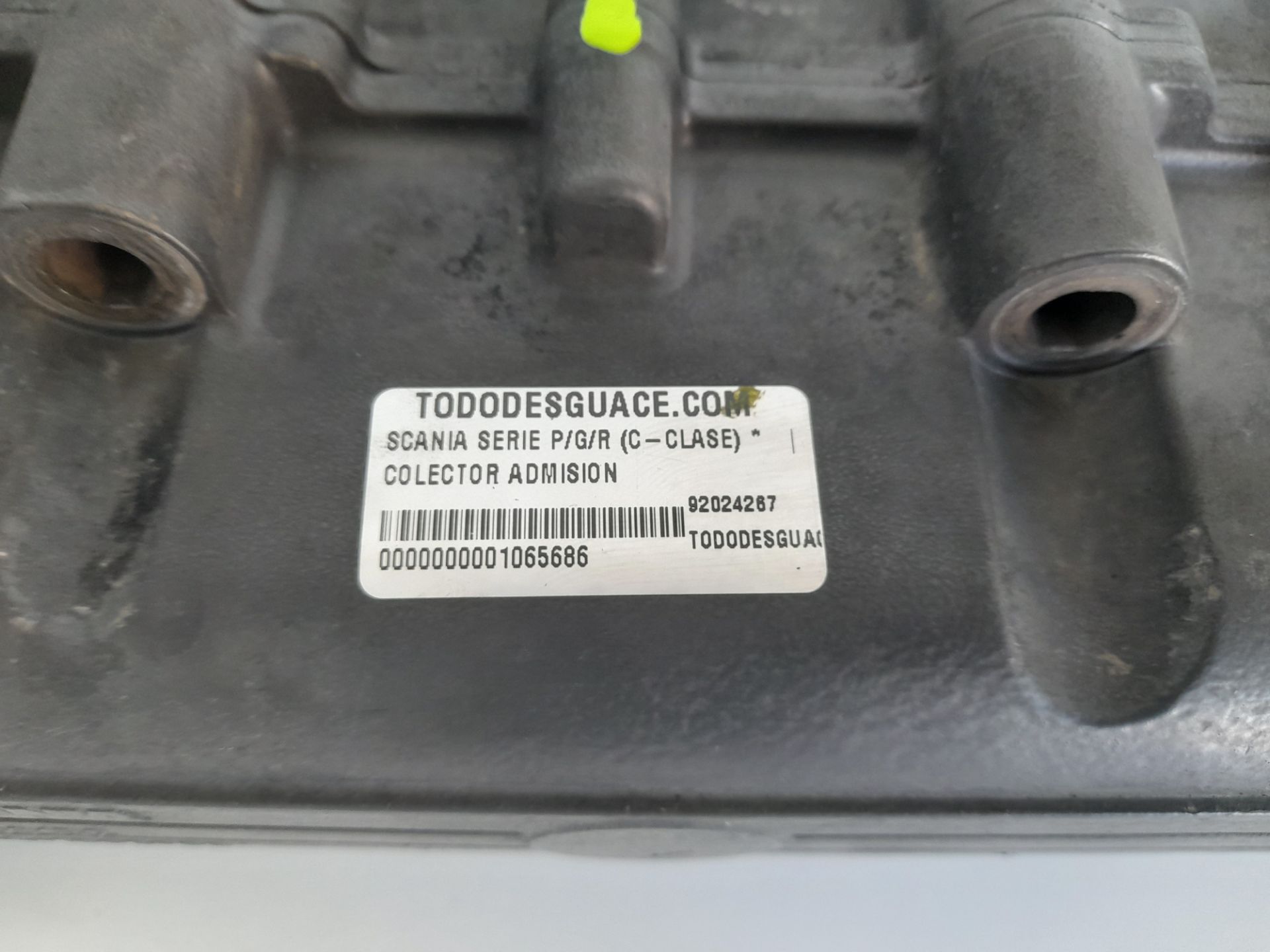 COLECTOR ADMISION SCANIA SERIE P/G/R (C-CLASE) *