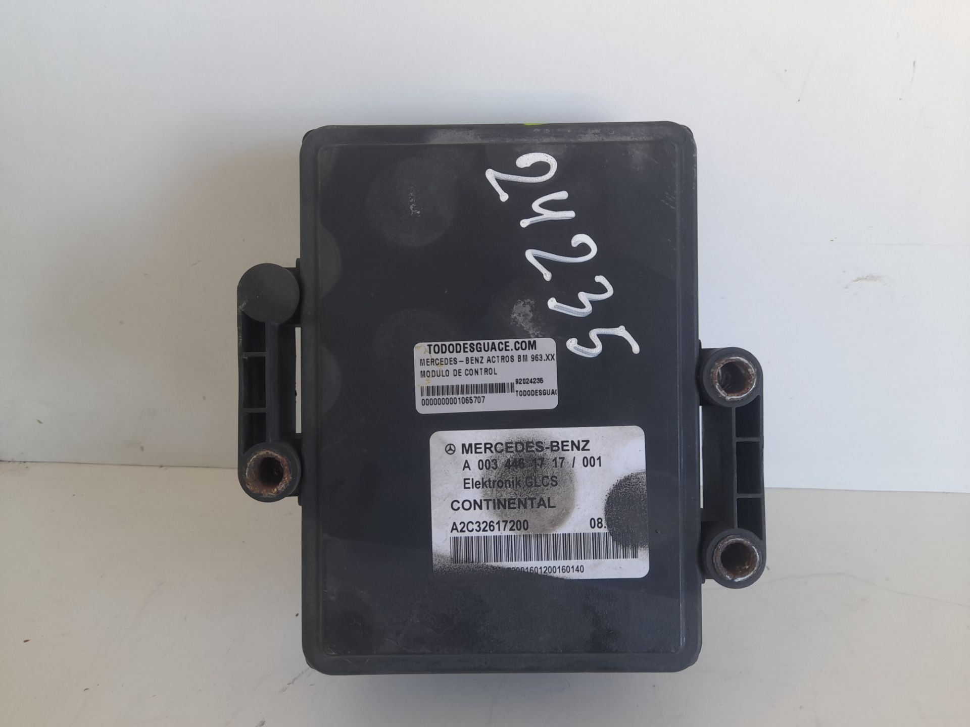 MODULO DE CONTROL MERCEDES-BENZ ACTROS BM 963.XXX 2-ACHSER 18XX 4x2 Fahrgestell L ClassicSpace