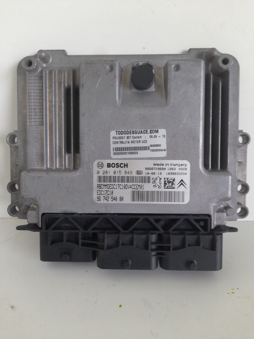 CENTRALITA MOTOR UCE