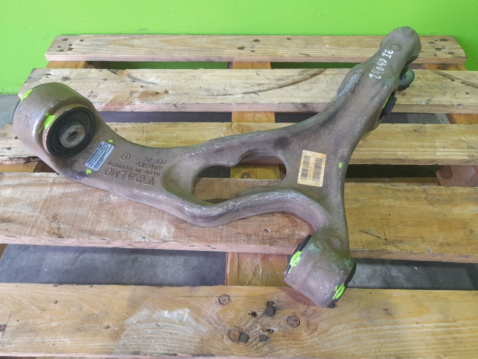 BRAZO SUSPENSION DELANTERO IZQUIERDO PORSCHE CAYENNE (TYP 92AA) Diesel