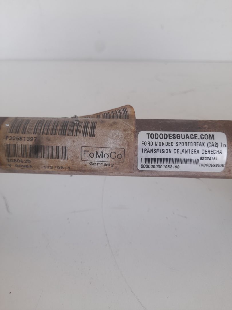 TRANSMISION DELANTERA DERECHA FORD MONDEO SPORTBREAK (CA2) Trend (09.2010->)