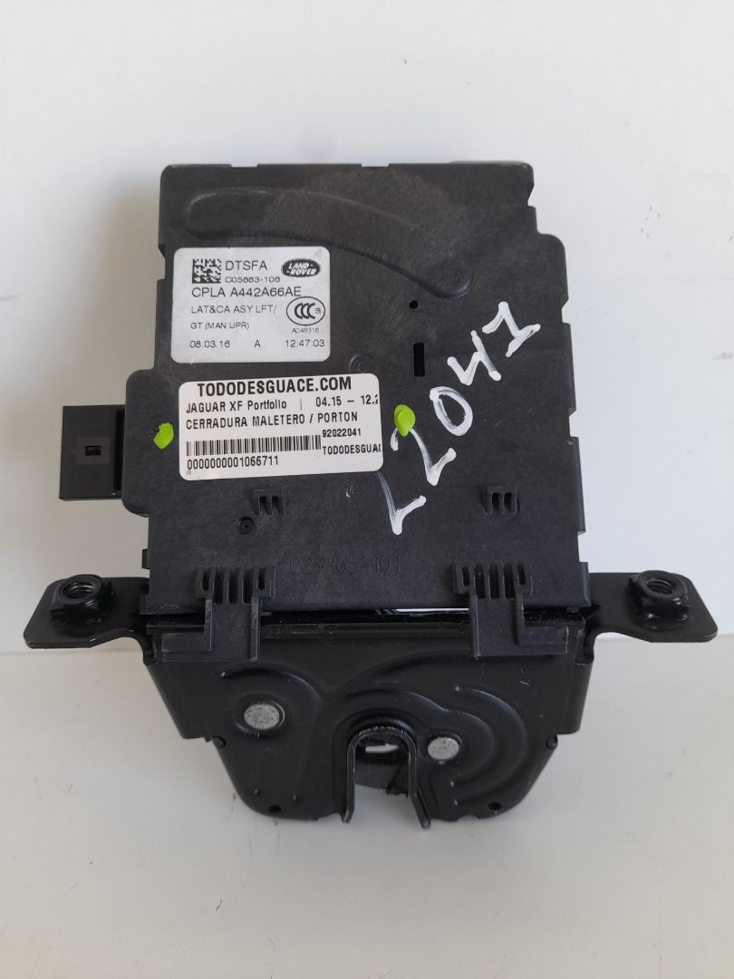 CERRADURA MALETERO / PORTON