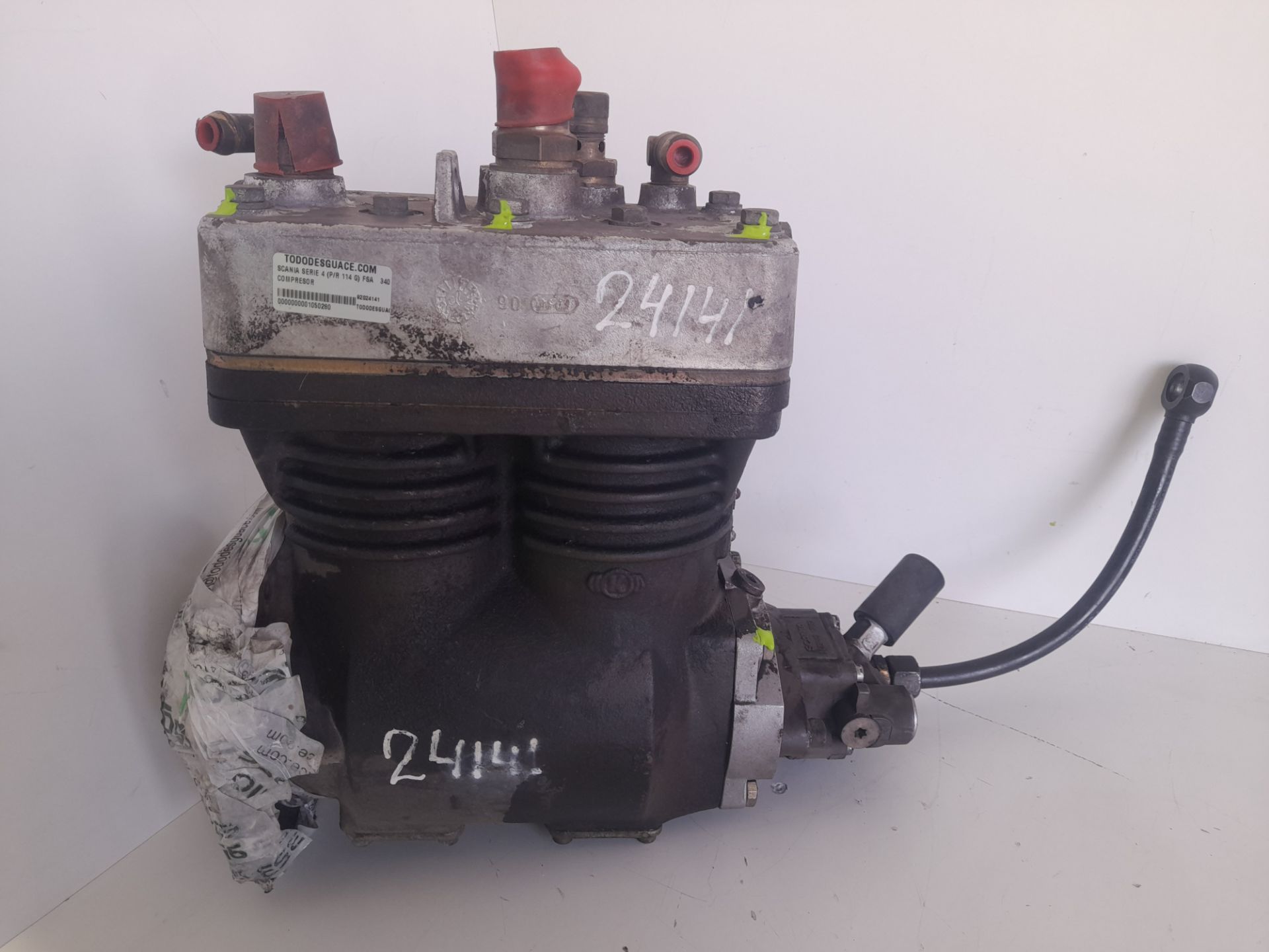 COMPRESOR SCANIA SERIE 4 (P/R 114 G) FSA   340 (4X2)  E2/E3 Largo CP 19 B