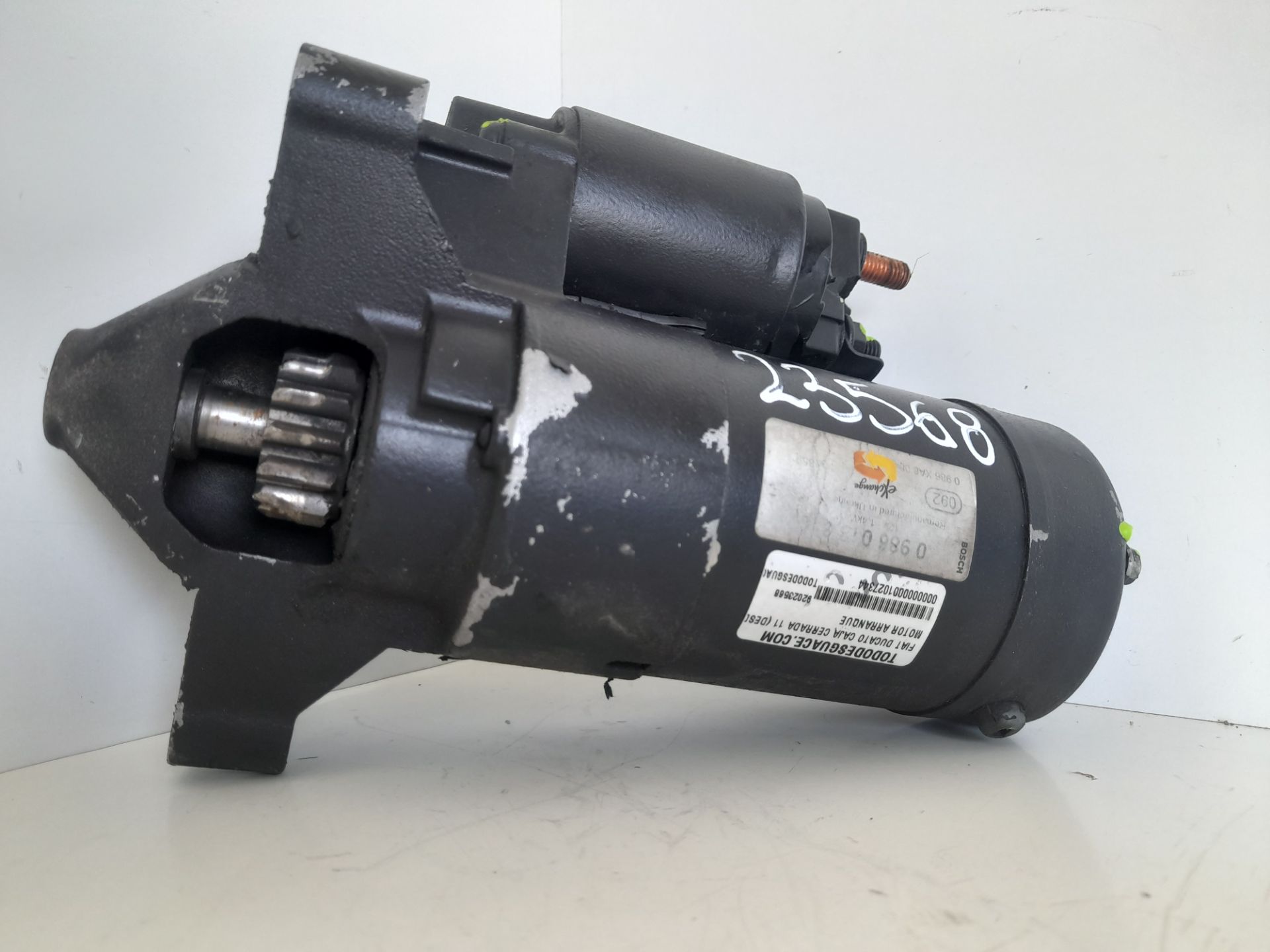 MOTOR ARRANQUE FIAT DUCATO CAJA CERRADA 11 (DESDE 03.02) 2.0 JTD       Batalla 2850 mm