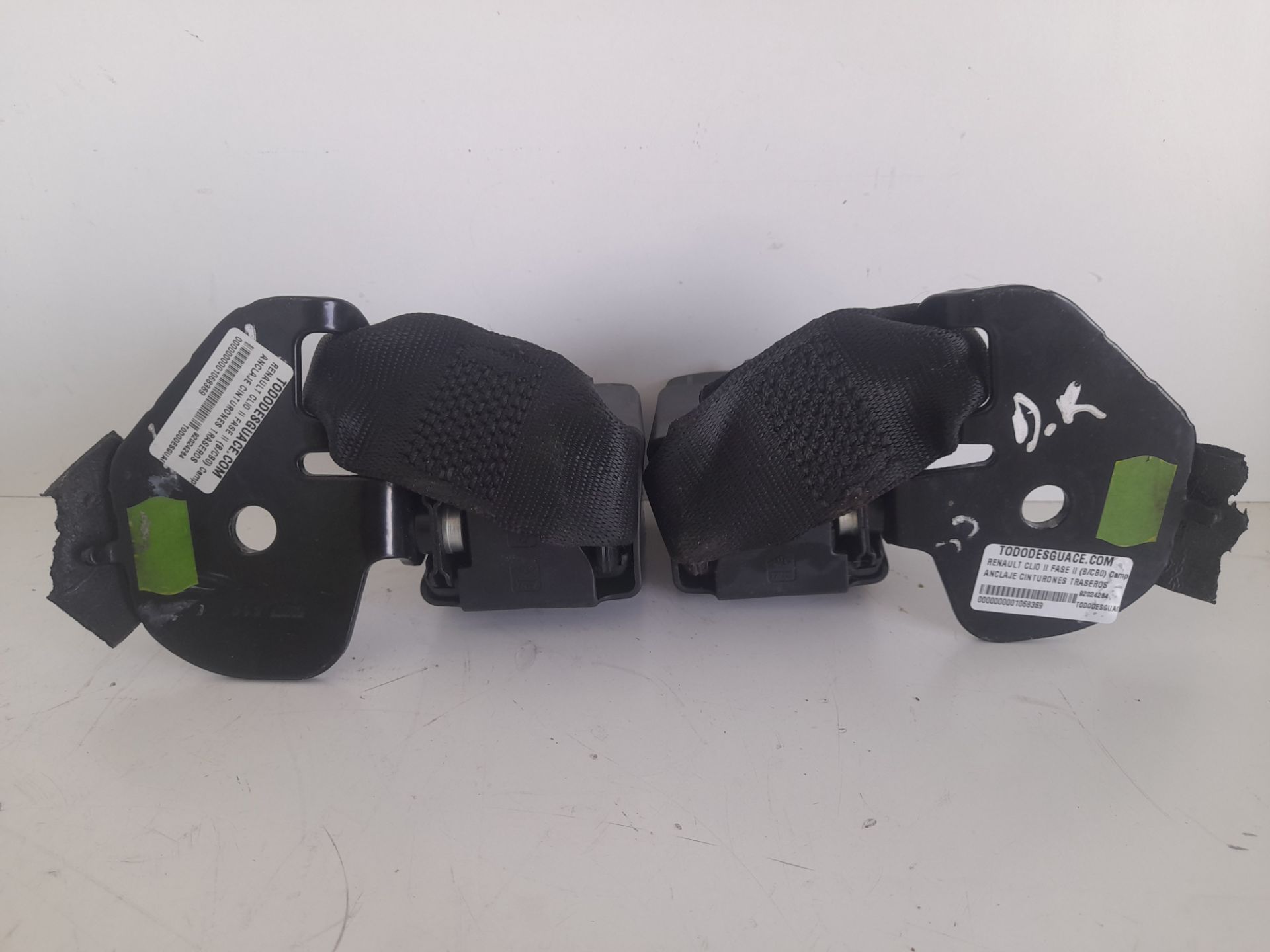ANCLAJE CINTURONES TRASEROS RENAULT CLIO II FASE II (B/CB0) Campus