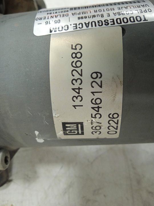 VARILLAJE MOTOR LIMPIA DELANTERO OPEL CORSA E Business   |   05.16 - ...