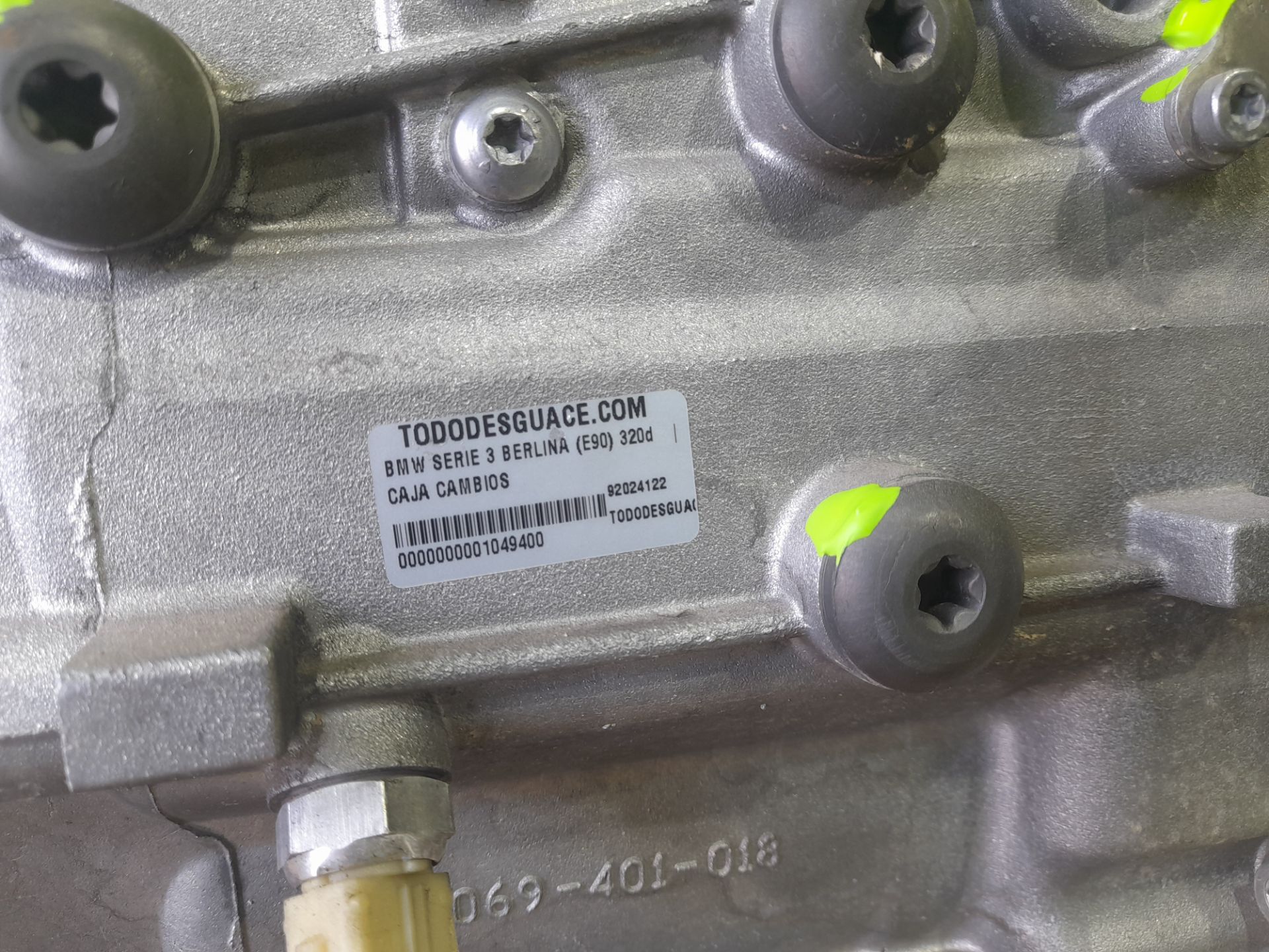 CAJA CAMBIOS BMW SERIE 3 BERLINA (E90) 320d