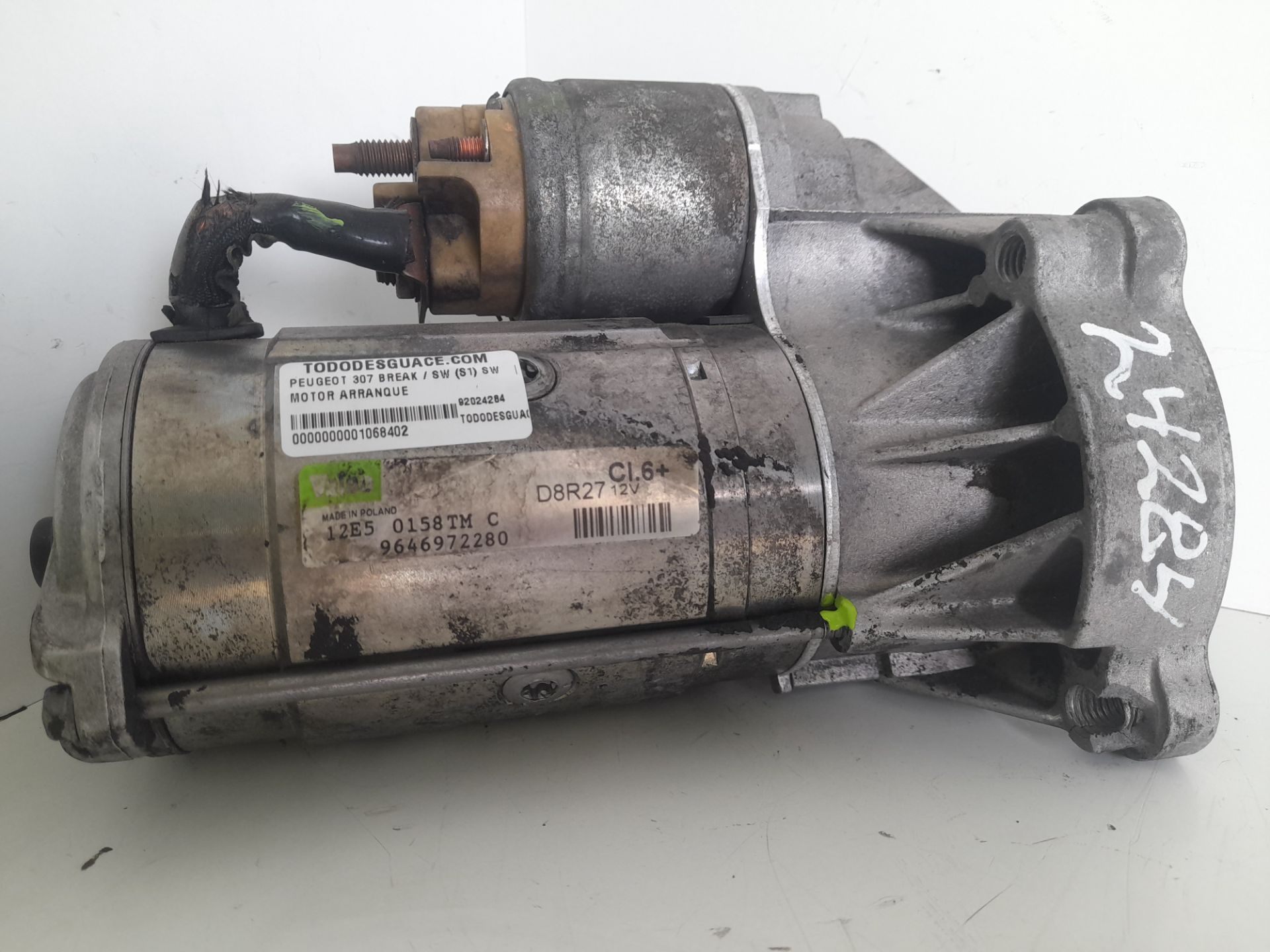 MOTOR ARRANQUE PEUGEOT 307 BREAK / SW (S1) SW