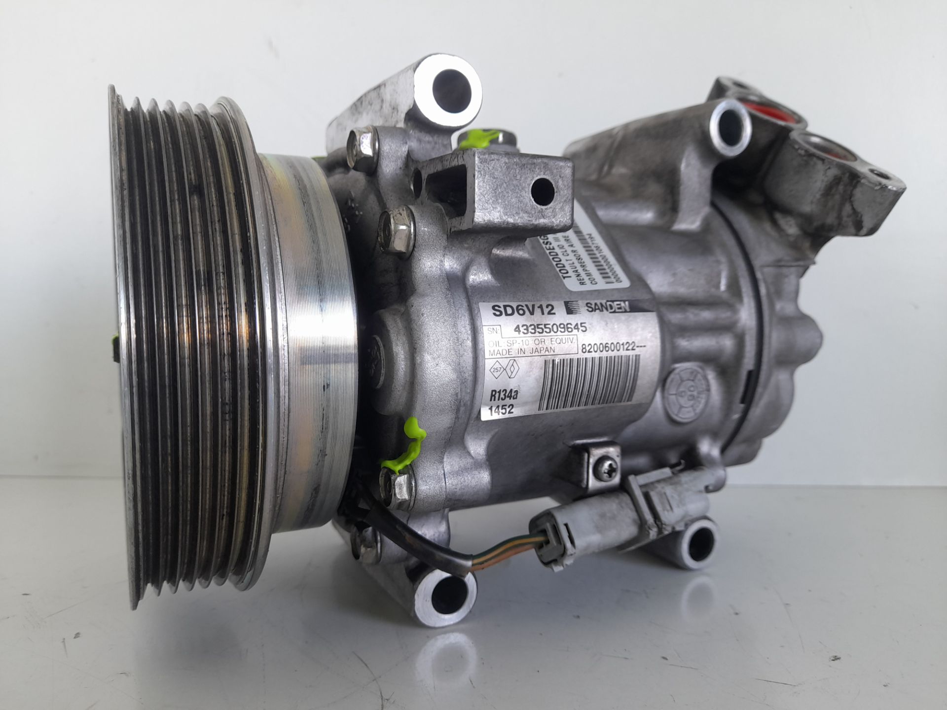 COMPRESOR AIRE ACONDICIONADO RENAULT CLIO III Authentique