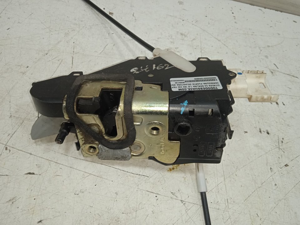 CERRADURA PUERTA DELANTERA IZQUIERDA CITROEN C4 BERLINA 1.6 16V HDi FAP