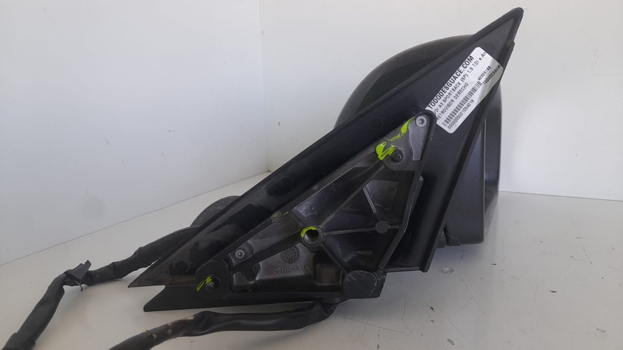 RETROVISOR DERECHO AUDI A3 SPORTBACK (8P) 1.9 TDI e Ambiente
