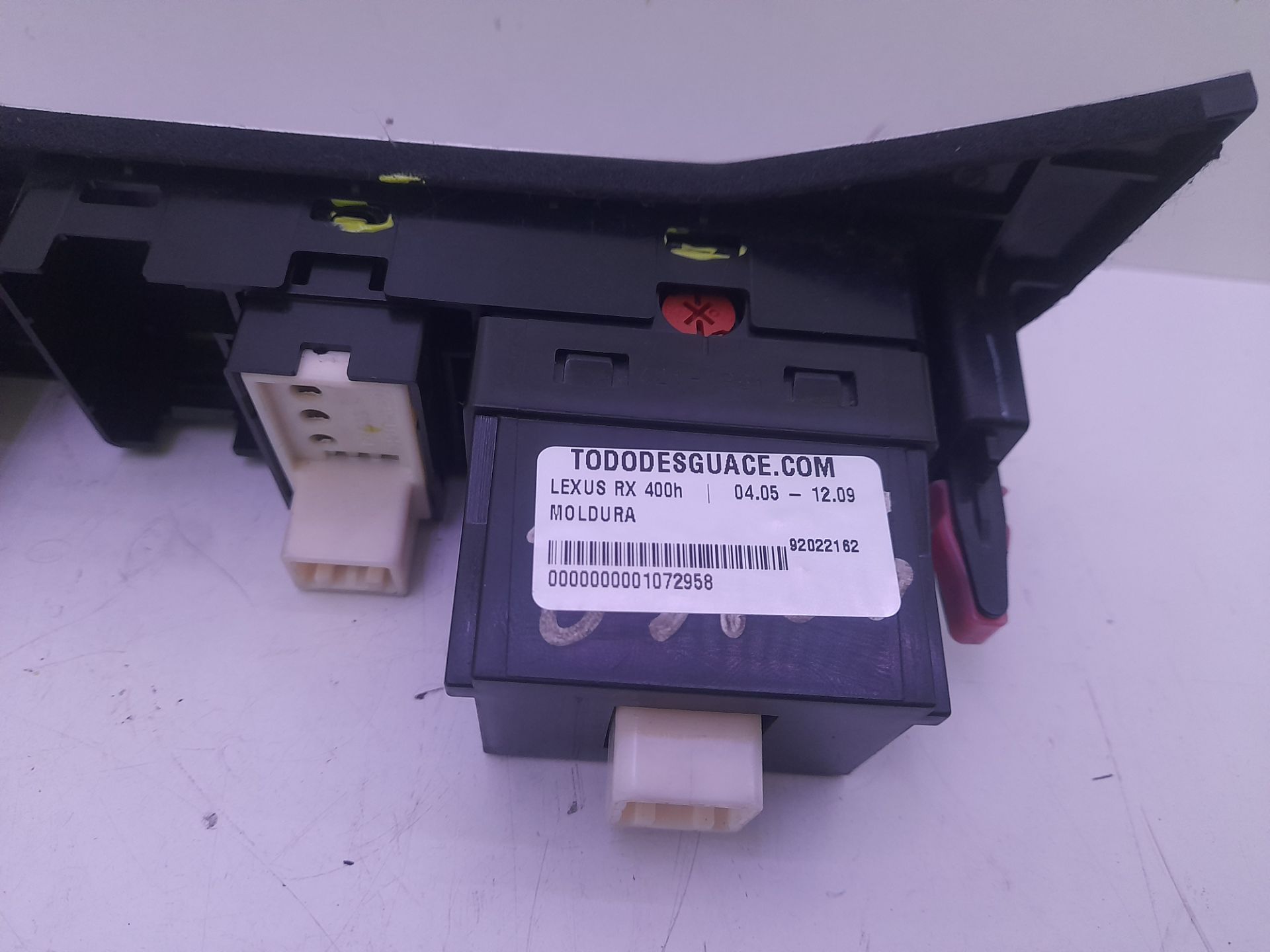 MOLDURA LEXUS RX 400h   |   04.05 - 12.09