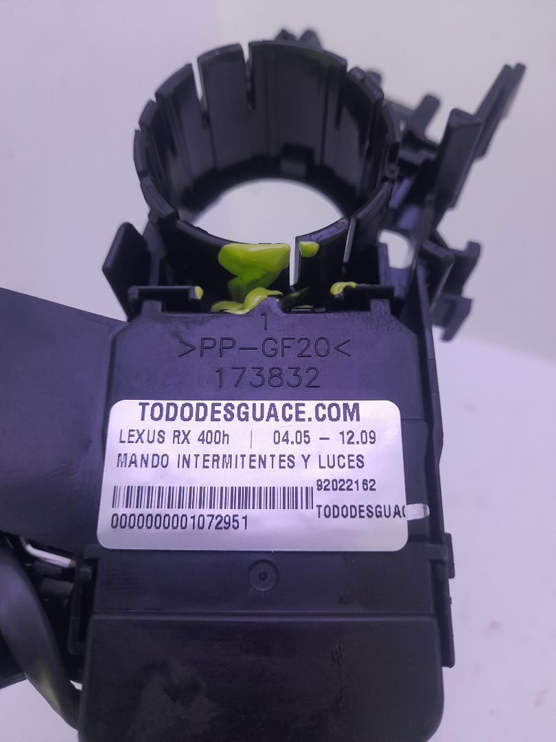 MANDO INTERMITENTES Y LUCES LEXUS RX 400h   |   04.05 - 12.09