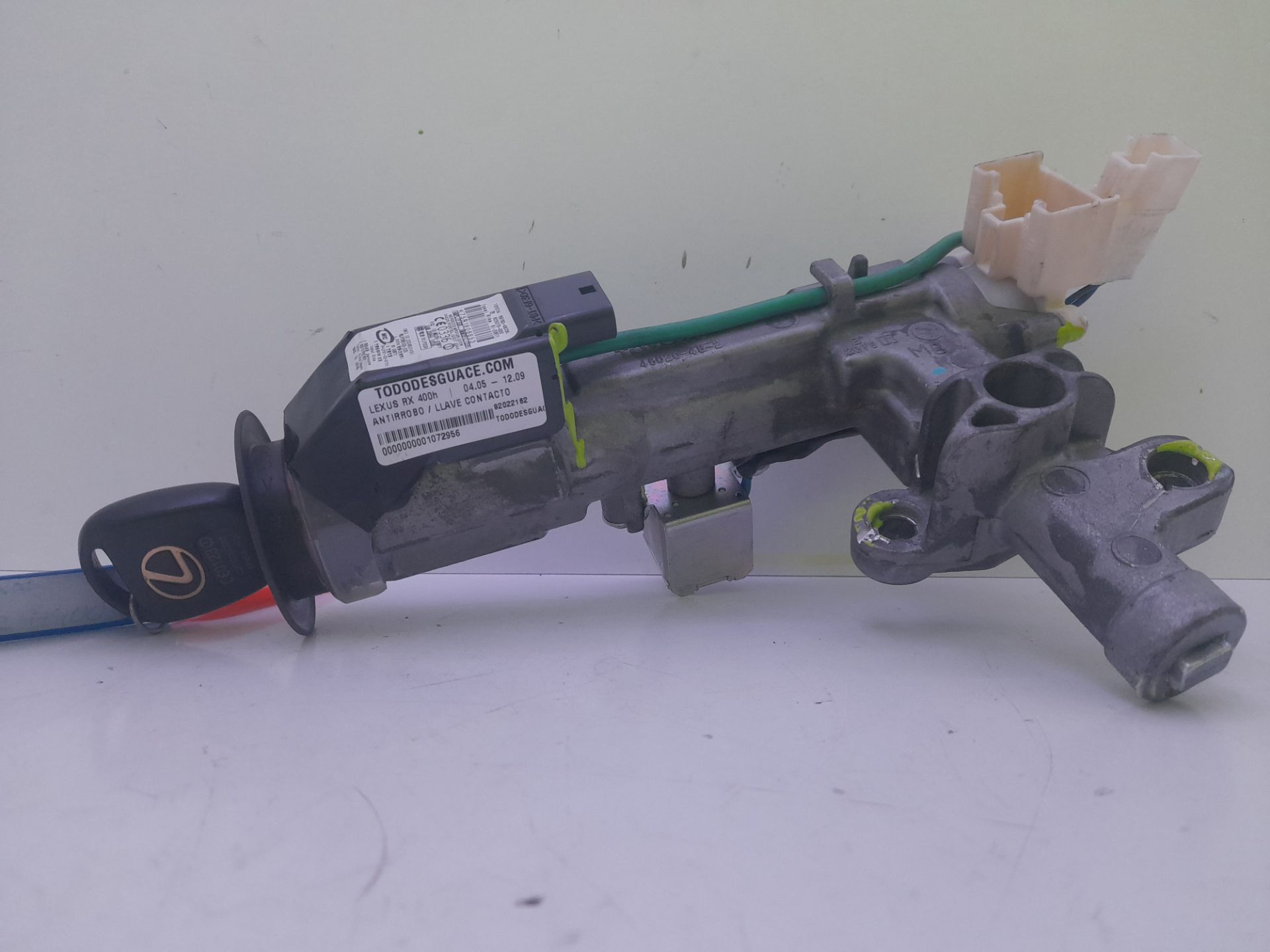 ANTIRROBO / LLAVE CONTACTO