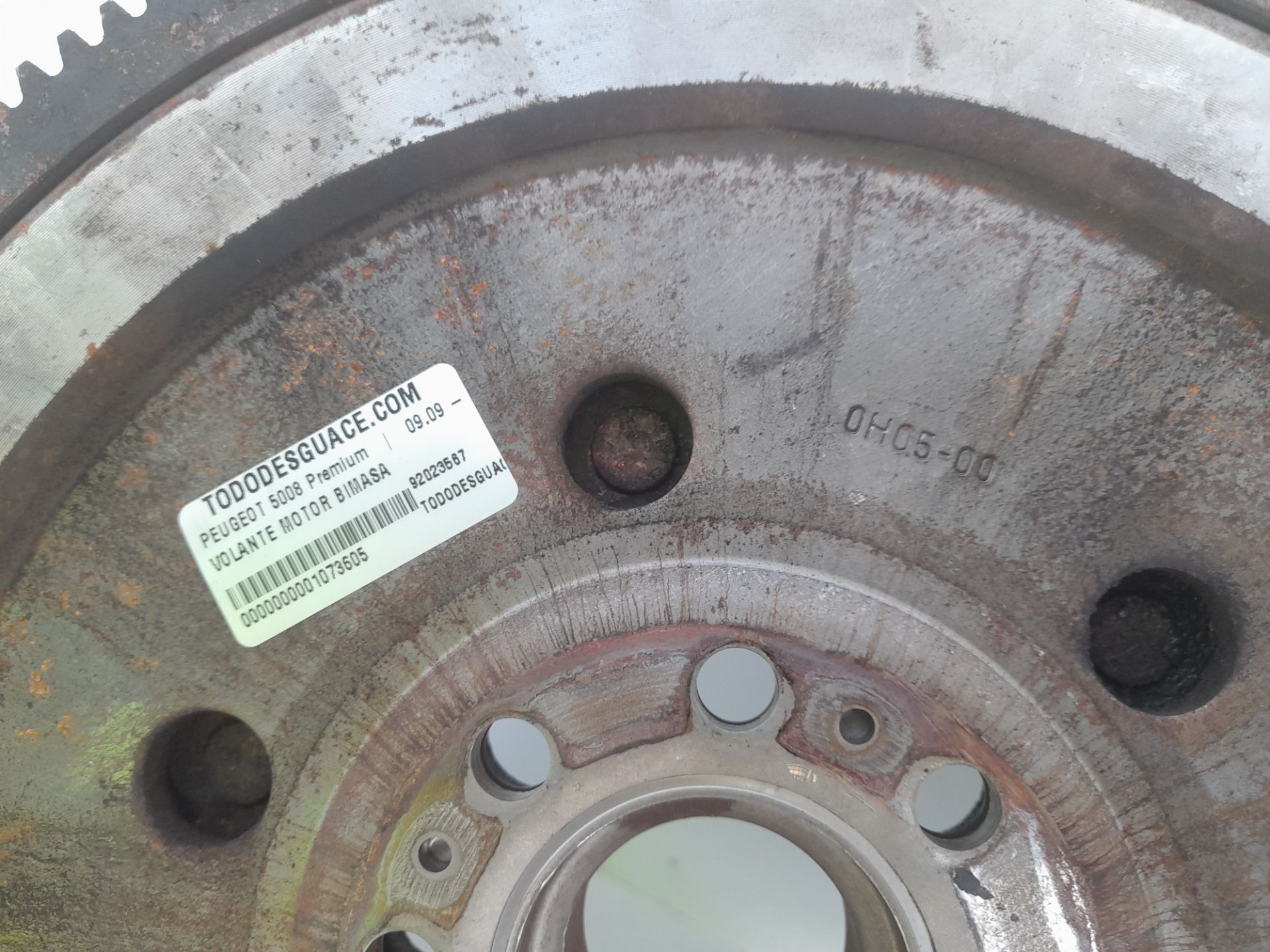 VOLANTE MOTOR BIMASA PEUGEOT 5008 Premium