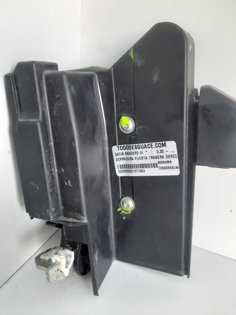 CERRADURA PUERTA TRASERA DERECHA foto 2
