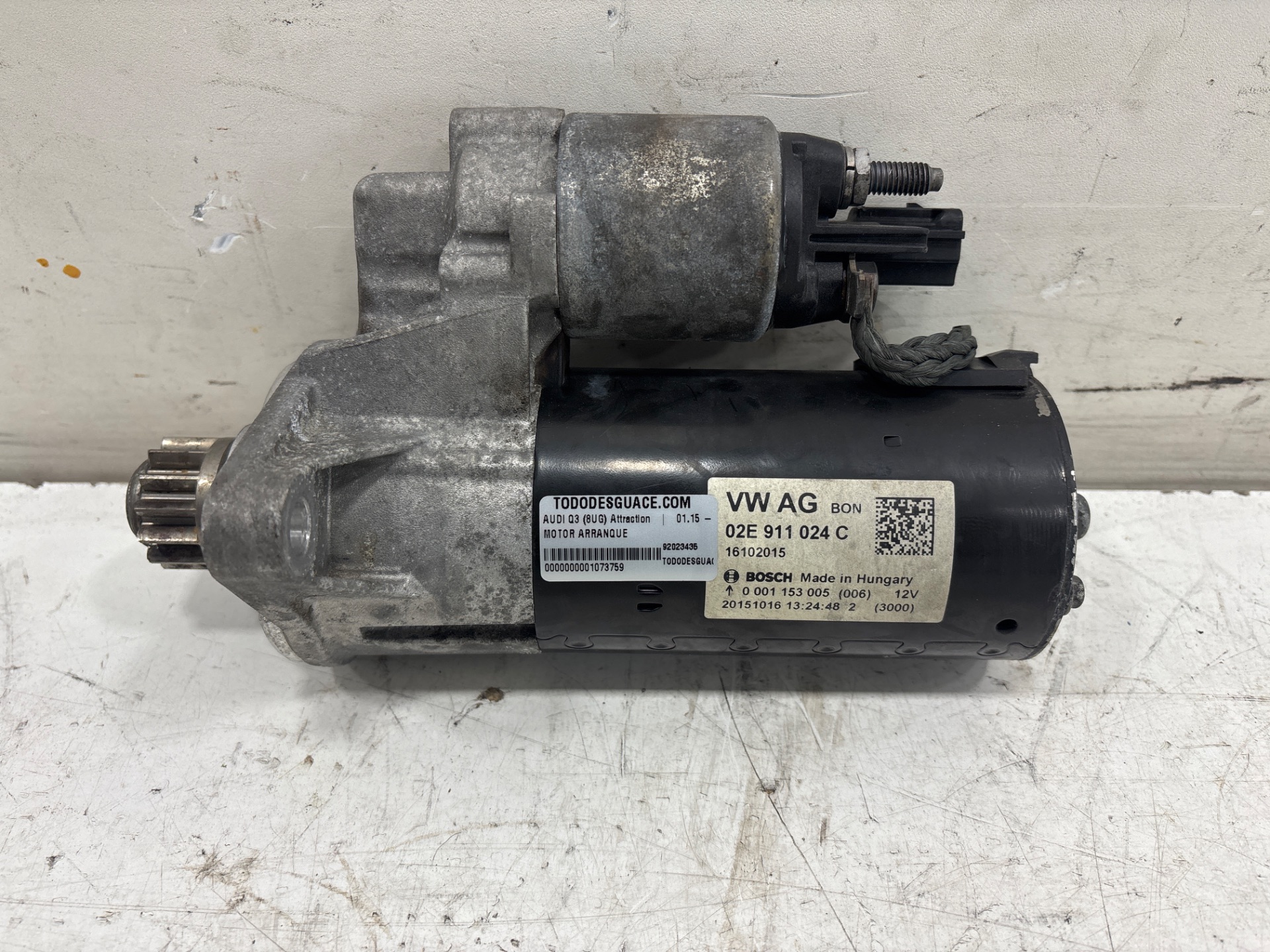 MOTOR ARRANQUE foto 2