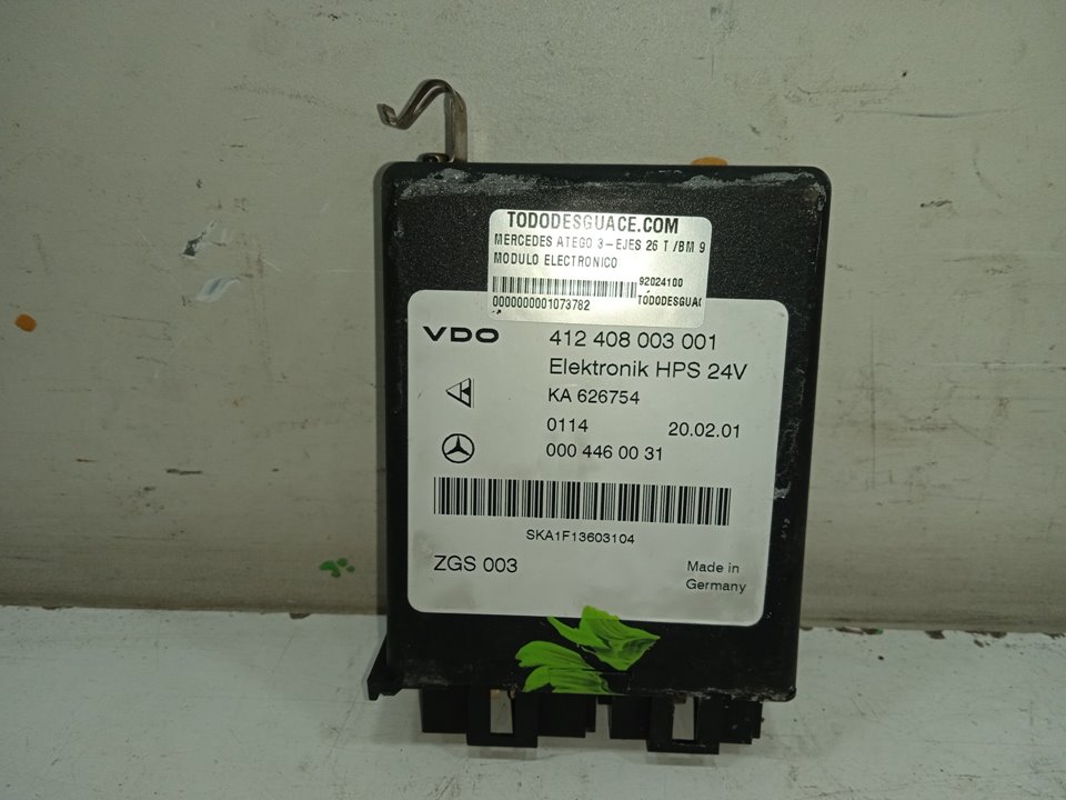MODULO ELECTRONICO MERCEDES-BENZ ATEGO 3-EJES 26 T /BM 950/2/4 2528  (6X2)       OM 906 LA L (Largo)