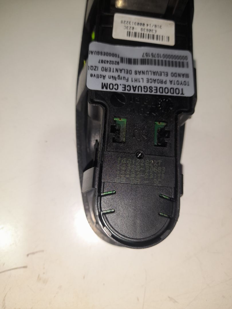 MANDO ELEVALUNAS DELANTERO IZQUIERDO TOYOTA PROACE L1H1 Furgón Active