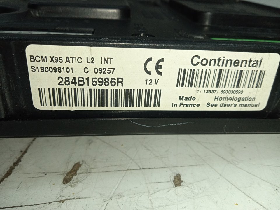 MÓDULO DE CONTROL DE CARROCERÍA (BCM) RENAULT MEGANE III BERLINA 5 P BOSE Edition