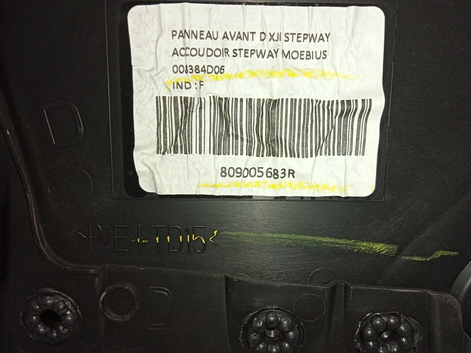 CONJUNTO INTERIOR ASIENTOS Y GUARNECIDOS DACIA SANDERO III *