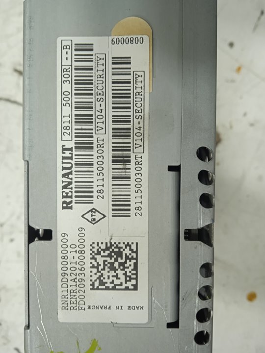 SISTEMA AUDIO / RADIO CD RENAULT MEGANE III BERLINA 5 P BOSE Edition