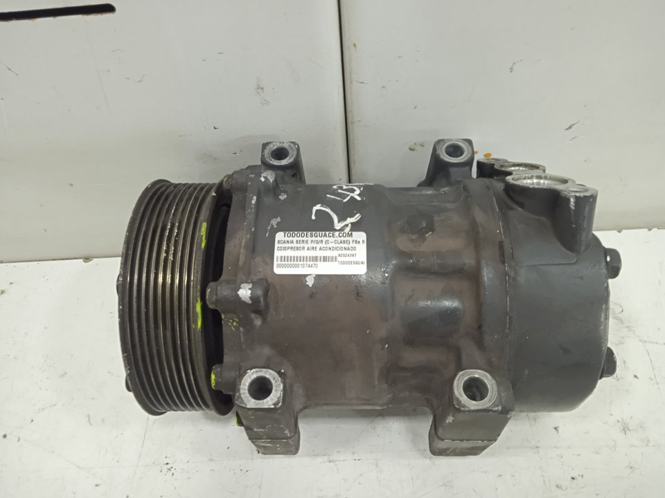 COMPRESOR AIRE ACONDICIONADO SCANIA SERIE P/G/R (C-CLASE) FSa R500 (4x2) Largura mediana CR 16