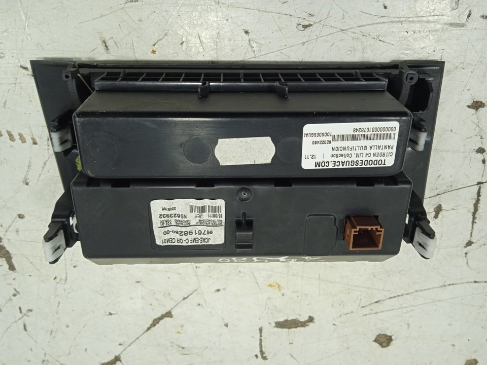 PANTALLA MULTIFUNCION CITROEN C4 LIM. Collection   |   12.11 - 12.14