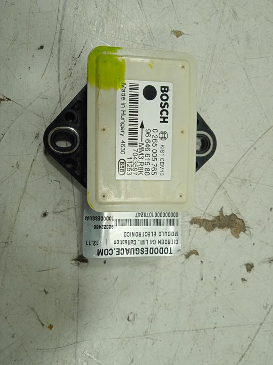 MODULO ELECTRONICO CITROEN C4 LIM. Collection   |   12.11 - 12.14