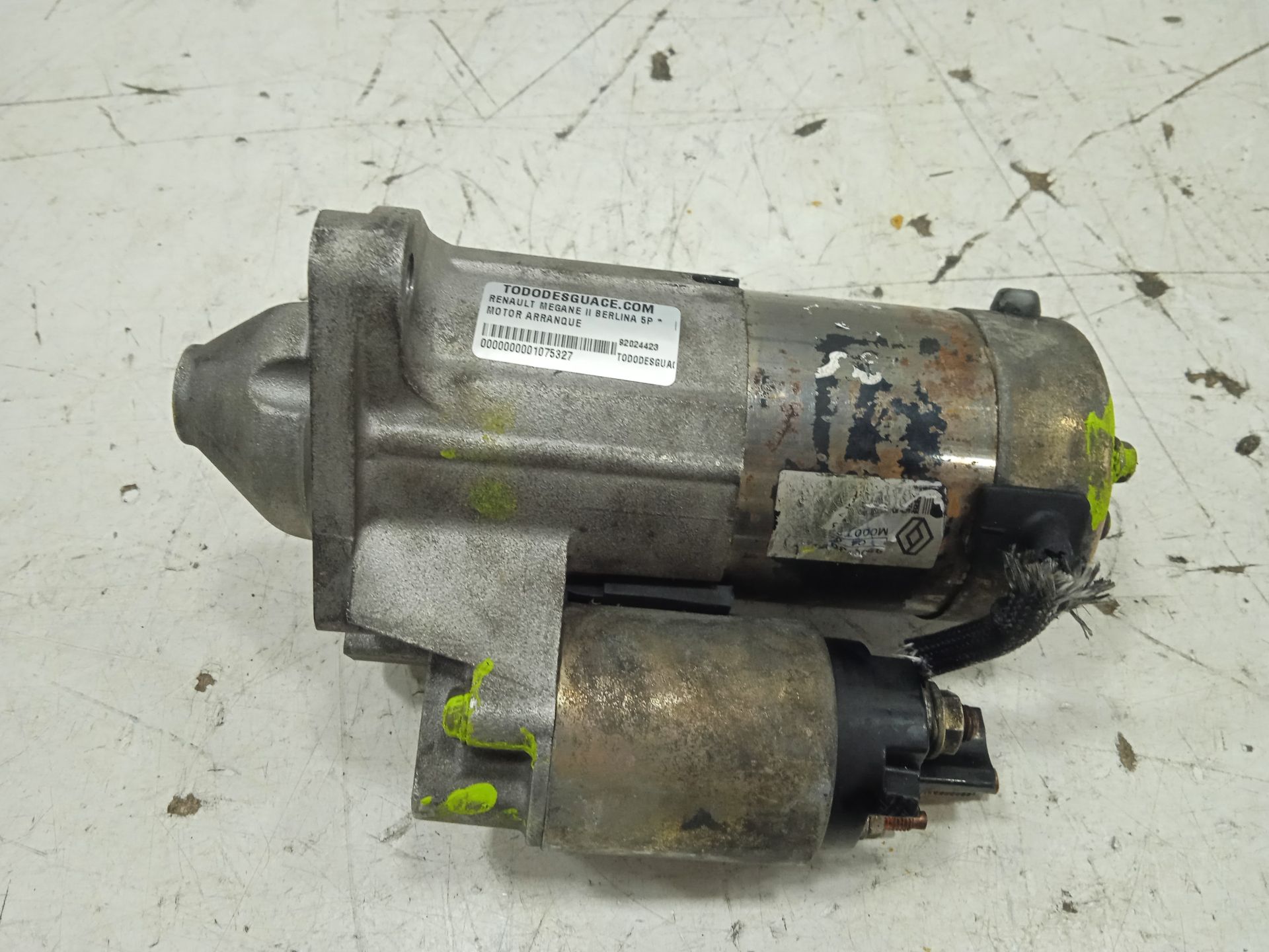 MOTOR ARRANQUE RENAULT MEGANE II BERLINA 5P *