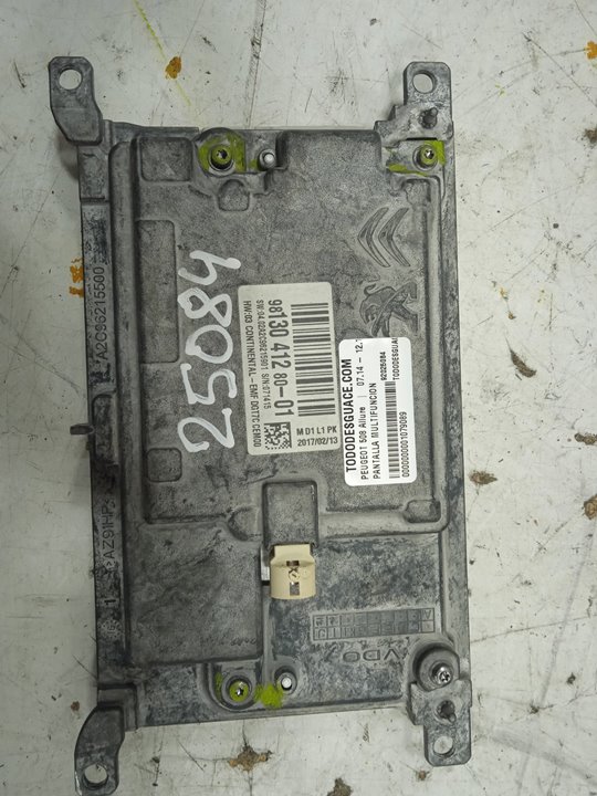 PANTALLA MULTIFUNCION PEUGEOT 508 Allure