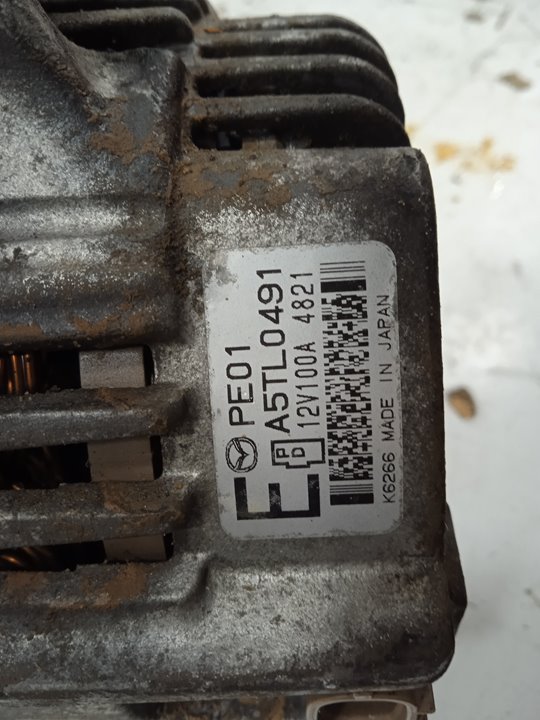 ALTERNADOR MAZDA 6 LIM. (GH)(.2012->) Style