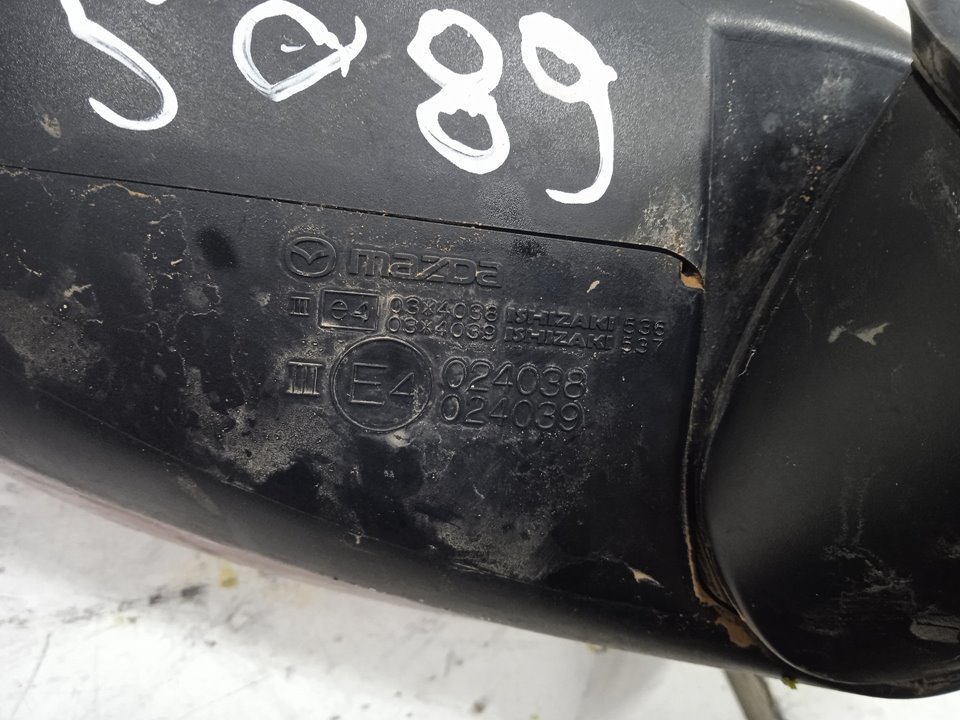 RETROVISOR IZQUIERDO MAZDA 6 LIM. (GH)(.2012->) Style