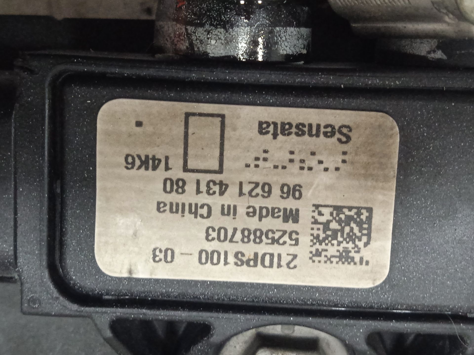 SENSOR PRESION FILTRO PARTICULAS PEUGEOT 508 Allure