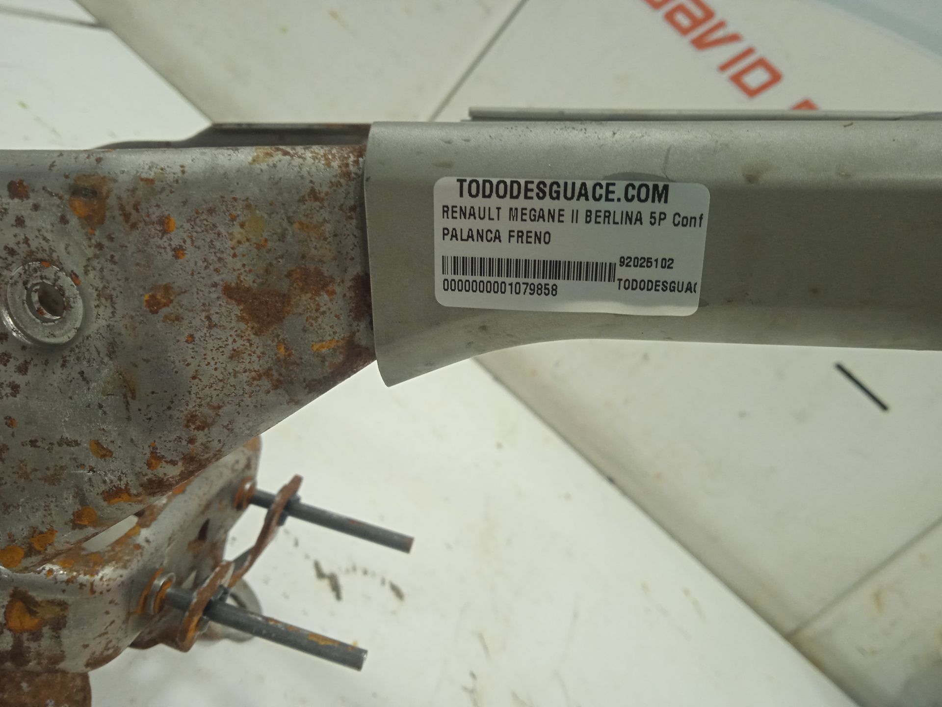 PALANCA FRENO RENAULT MEGANE II BERLINA 5P Confort Authentique