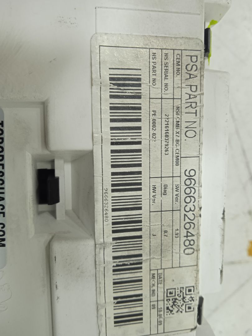 CUADRO INSTRUMENTOS CITROEN C5 BERLINA Audace   |   12.07 - 12.08