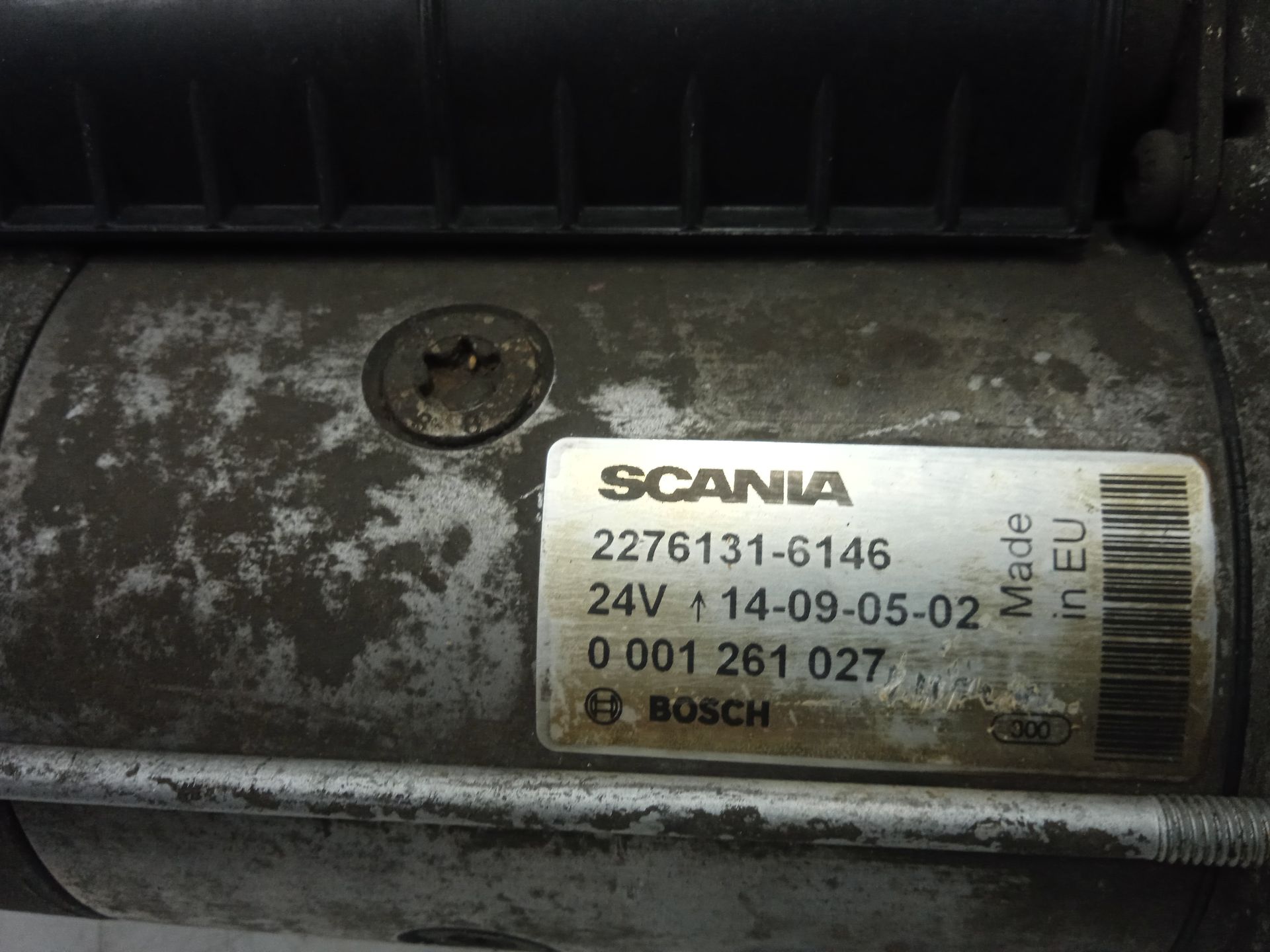 MOTOR ARRANQUE SCANIA SERIE P/G/R (C-CLASE) *