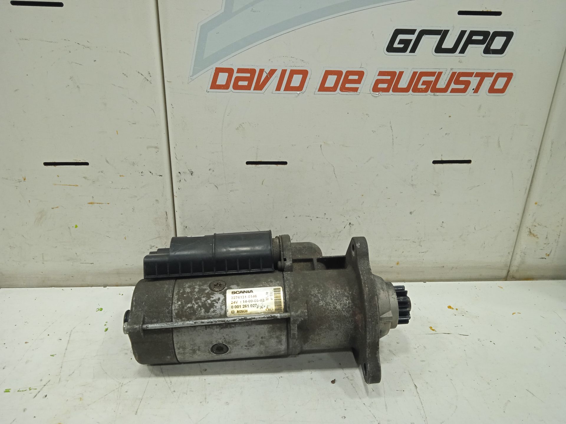 MOTOR ARRANQUE SCANIA SERIE P/G/R (C-CLASE) *