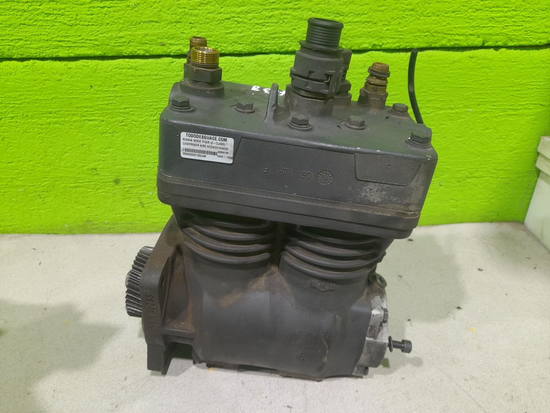 COMPRESOR DE AIRE SCANIA SERIE P/G/R (C-CLASE) *