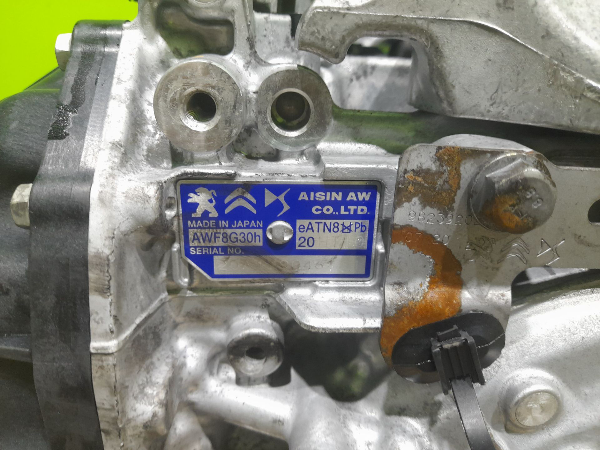 CAJA CAMBIOS AUTOMATICA PEUGEOT 3008 Access   |   11.11 - 12.12