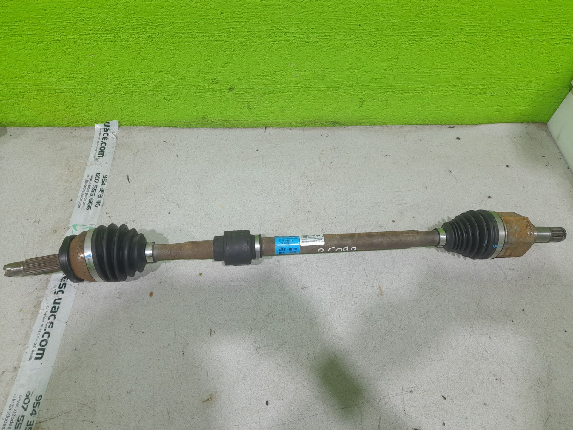 TRANSMISION DELANTERA DERECHA
