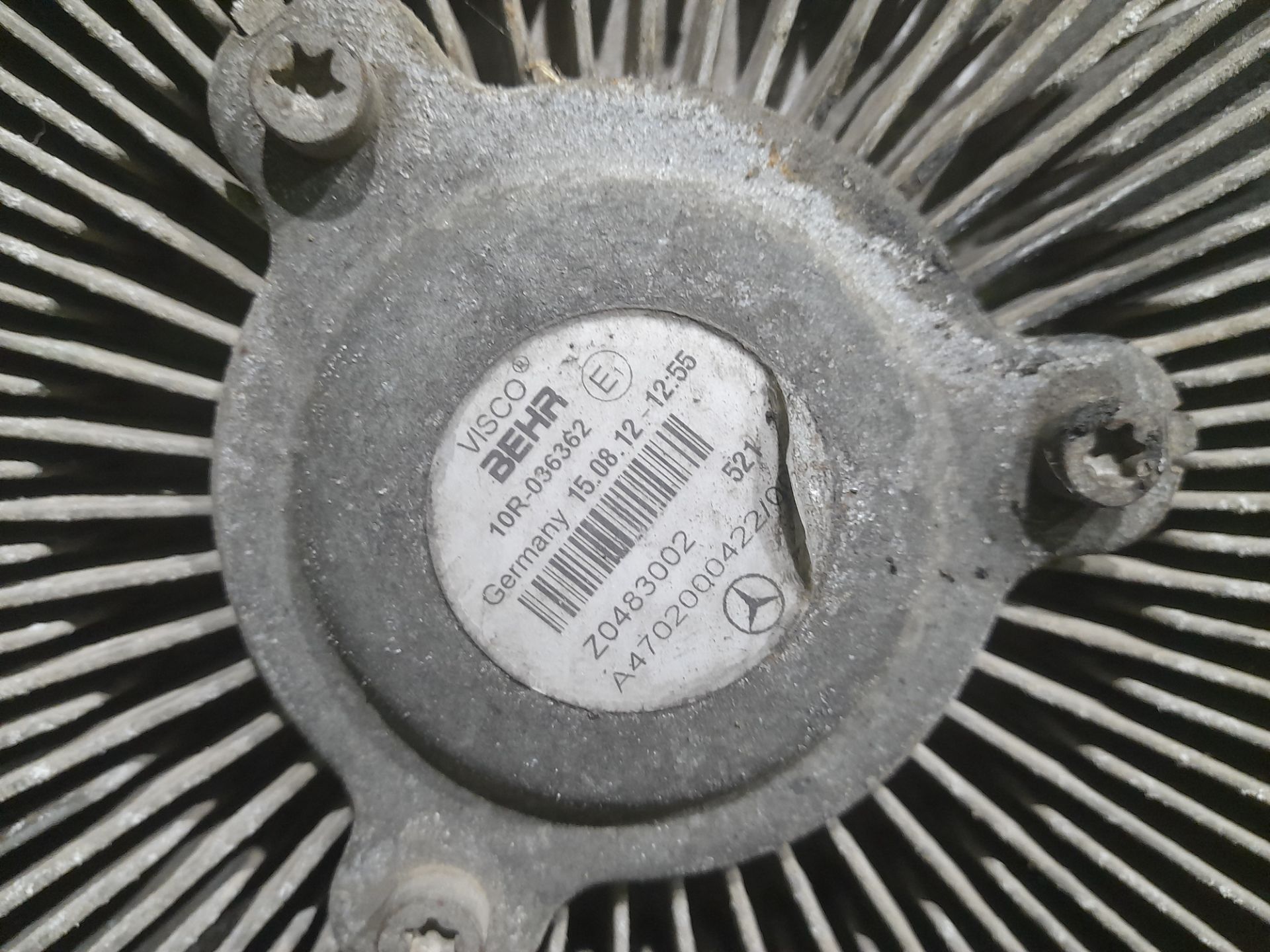VENTILADOR VISCOSO MOTOR MERCEDES-BENZ ACTROS BM 963.XXX 2-ACHSER 18XX 4x2 Fahrgestell L ClassicSpace