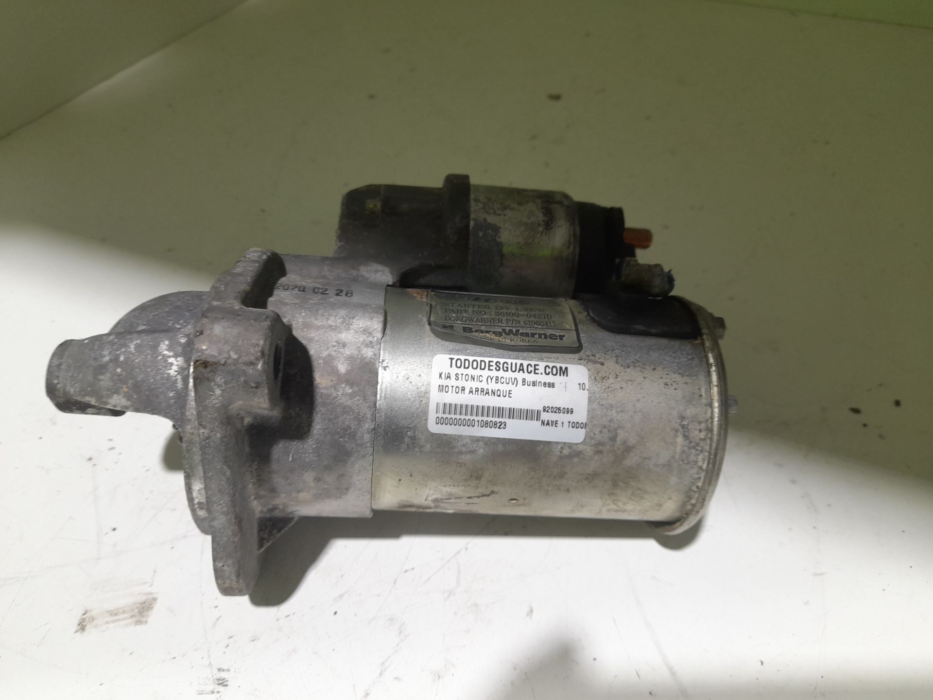MOTOR ARRANQUE foto 4