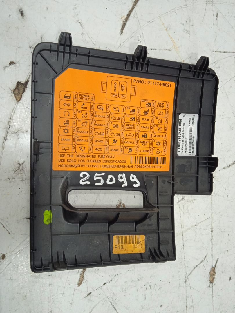 TAPADERA OBD KIA STONIC (YBCUV) *