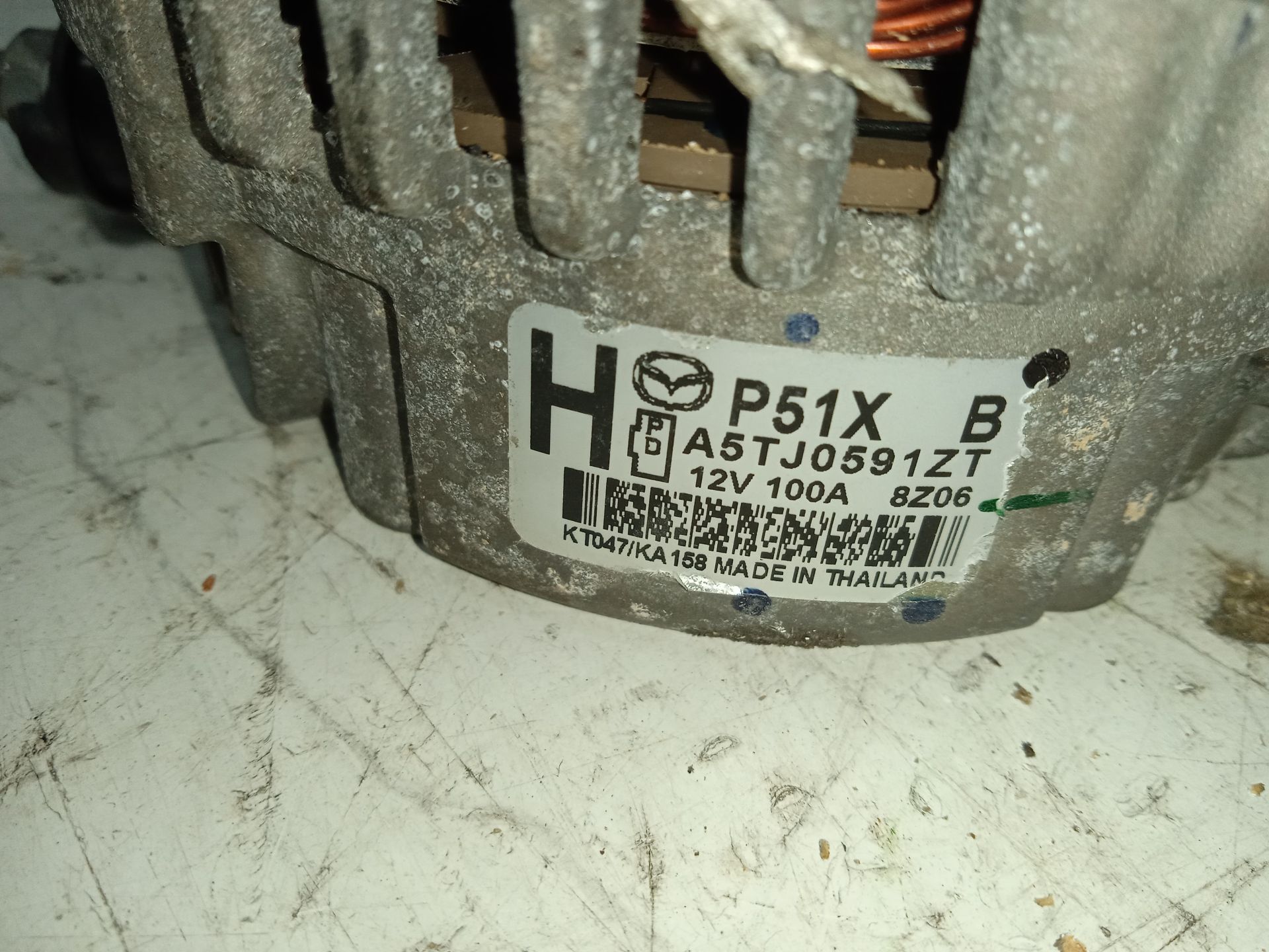 ALTERNADOR MAZDA CX-3 Evolution